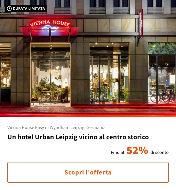 Un hotel Urban Leipzig vicino al centro storico