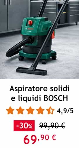 Aspiratore solidi e liquidi 69,90 &euro;