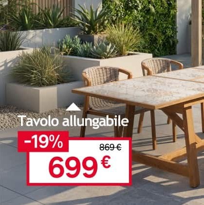 Tavolo allungabile 699 &euro;