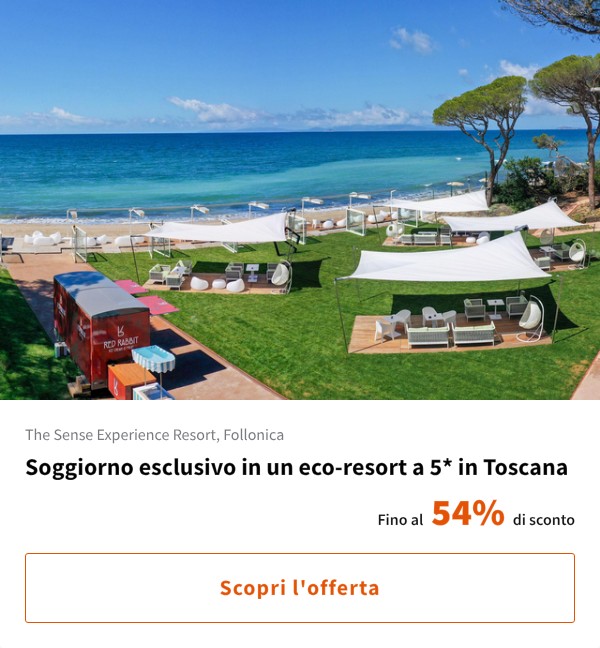 Soggiorno esclusivo in un eco-resort a 5* in Toscana