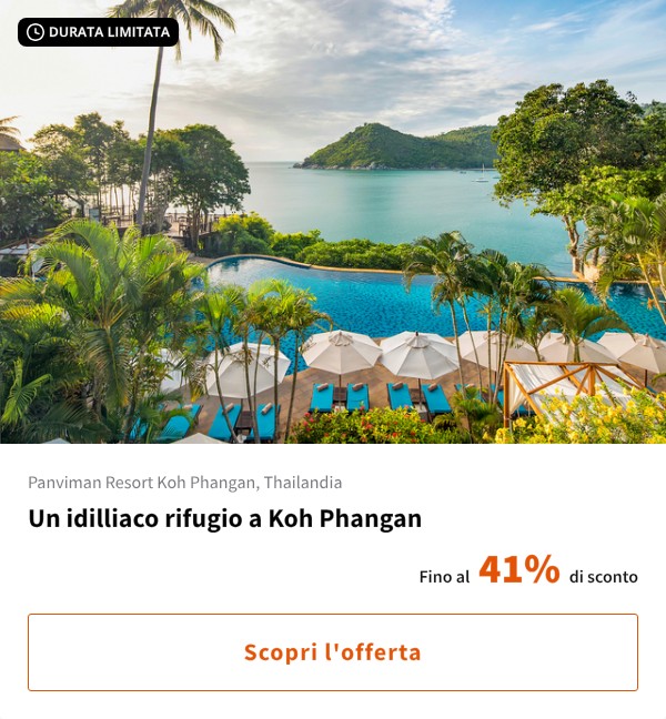 Un idilliaco rifugio a Koh Phangan