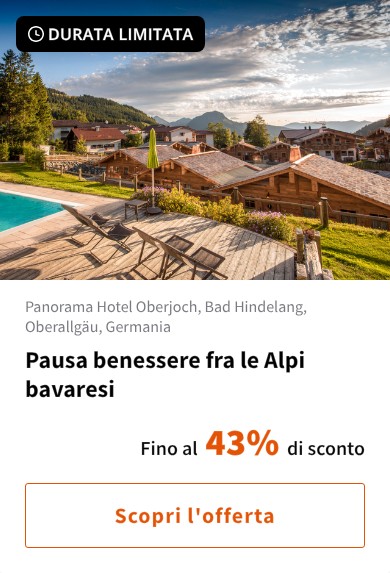 Pausa benessere fra le Alpi bavaresi