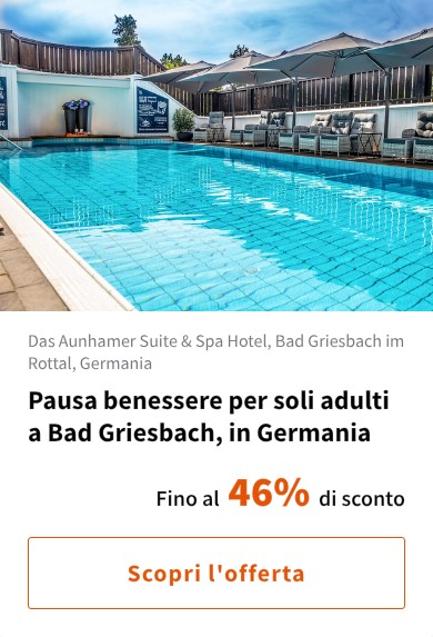 Pausa benessere per soli adulti a Bad Griesbach, in Germania