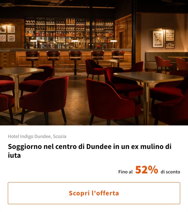 Soggiorno nel centro di Dundee in un ex mulino di iuta