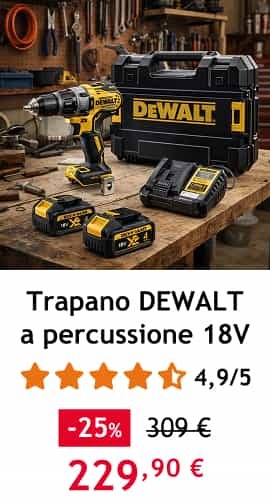 Trapano DEWALT 229,90 &euro;