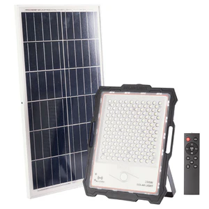 Proiettore LED solare 200W 20000Lm Sensore_Pannello di controllo remoto: 5V 35W Batteria: 3,3V 30.000Ma [LUM-MJ-DW904]