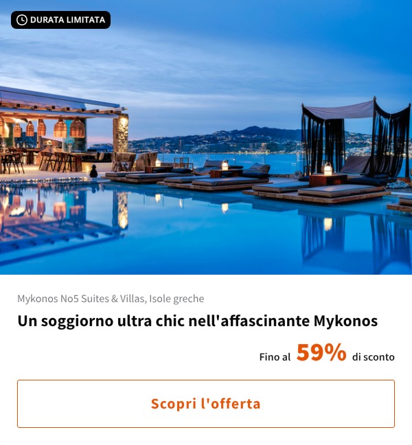 Un soggiorno ultra chic nell'affascinante Mykonos