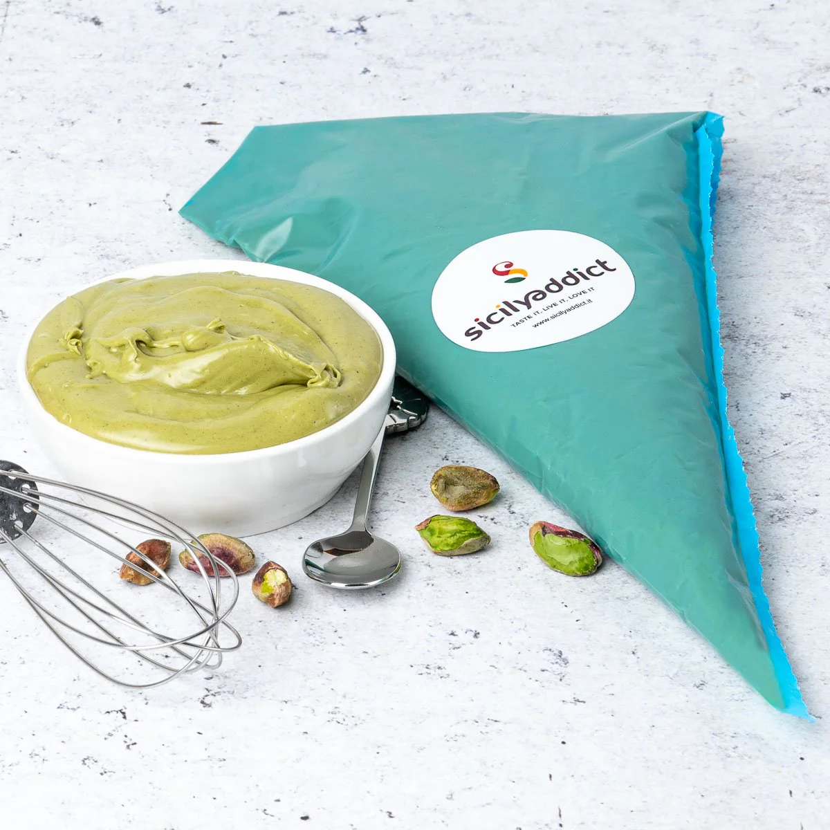 Image of Crema Pistacchio in Sac à Poche 100G OMAGGIO
