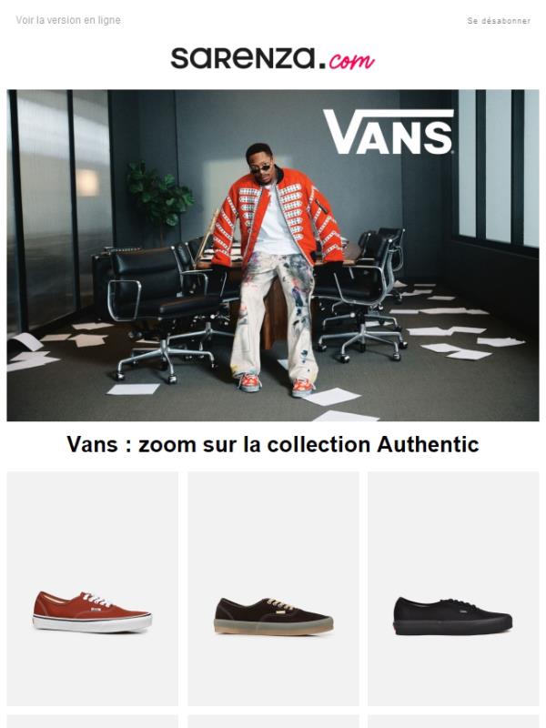 🛹 Vans : l’iconique modèle Authentic