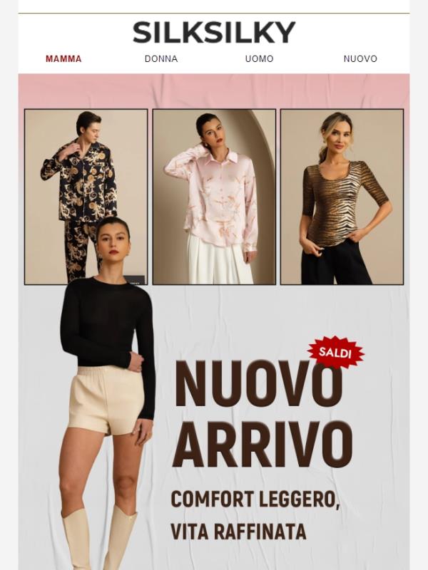 Nuova seta, Nuovo guardaroba