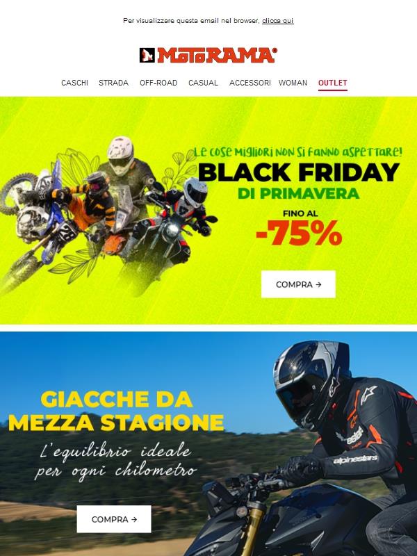 Black Friday di primavera: il meglio della stagione 🌼