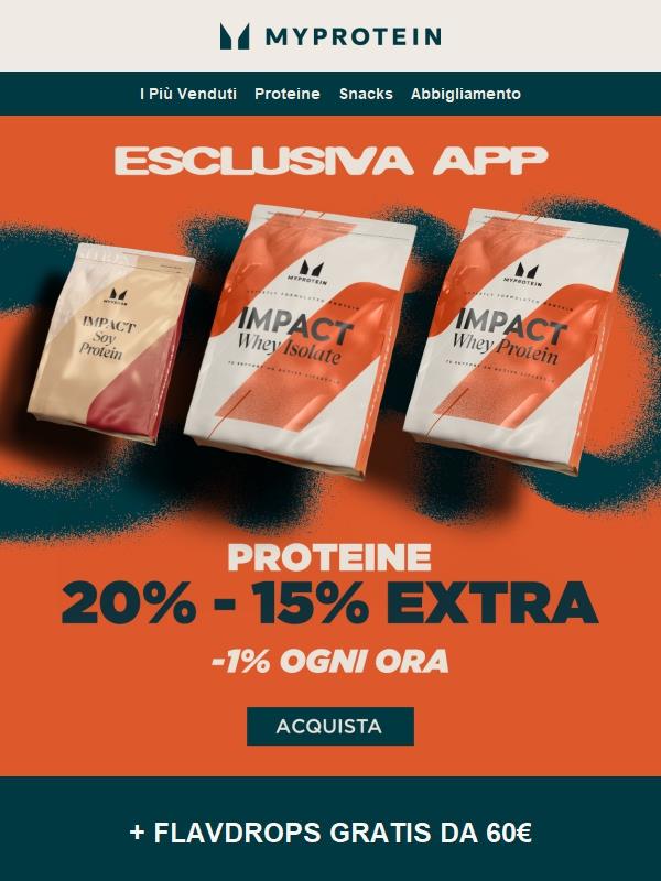 Tic Tac ⌛ -20% Extra sulle Proteine