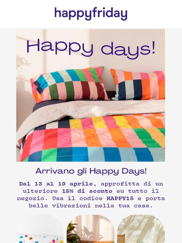 🌈 -15% di sconto extra con HAPPY15