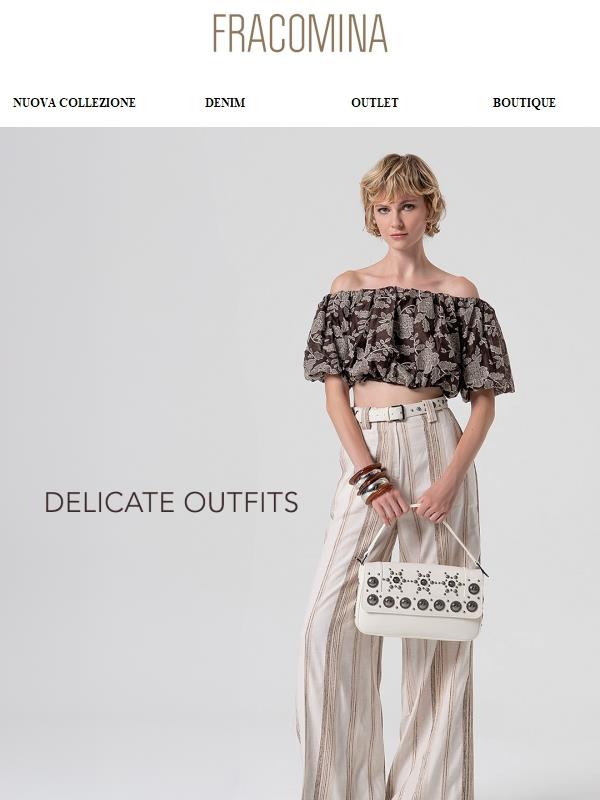 E’ tempo di innamorarsi di questa selezione elegante e leggera