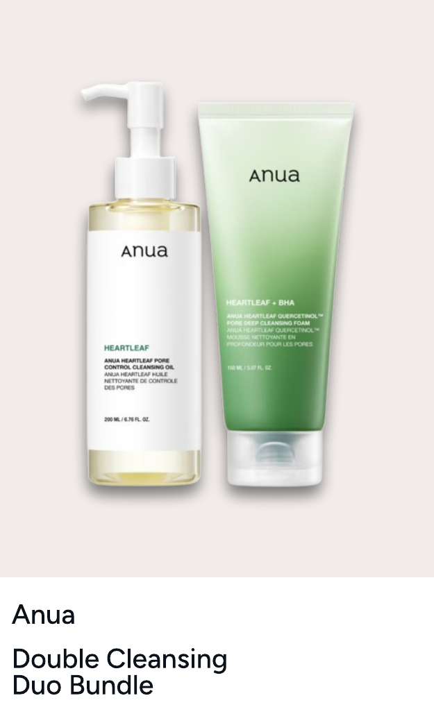 Anua Double Cleansing Duo Bundle