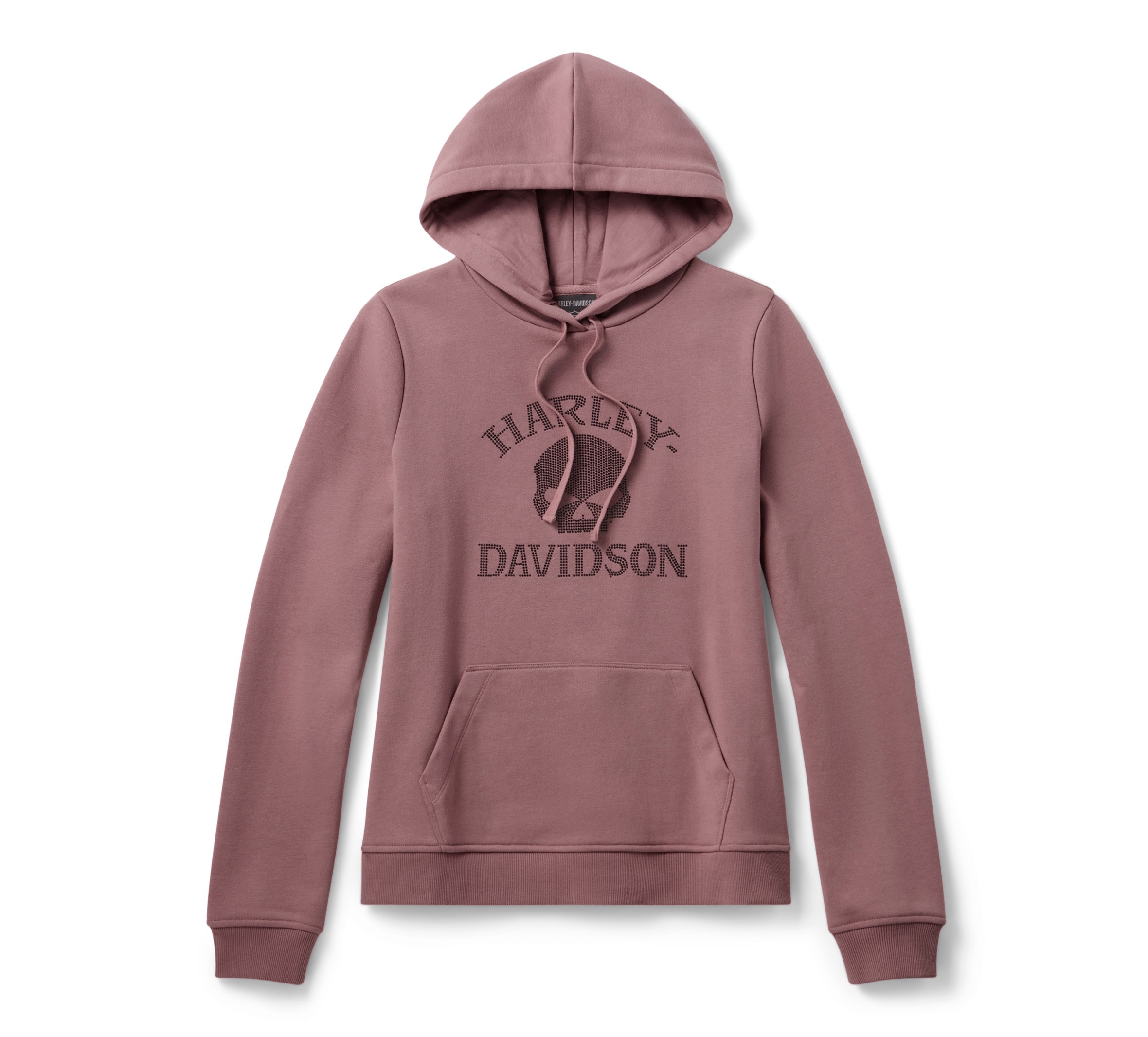 FELPA CON CAPPUCCIO WILLIE G&trade; SKULL BLING PO DA DONNA