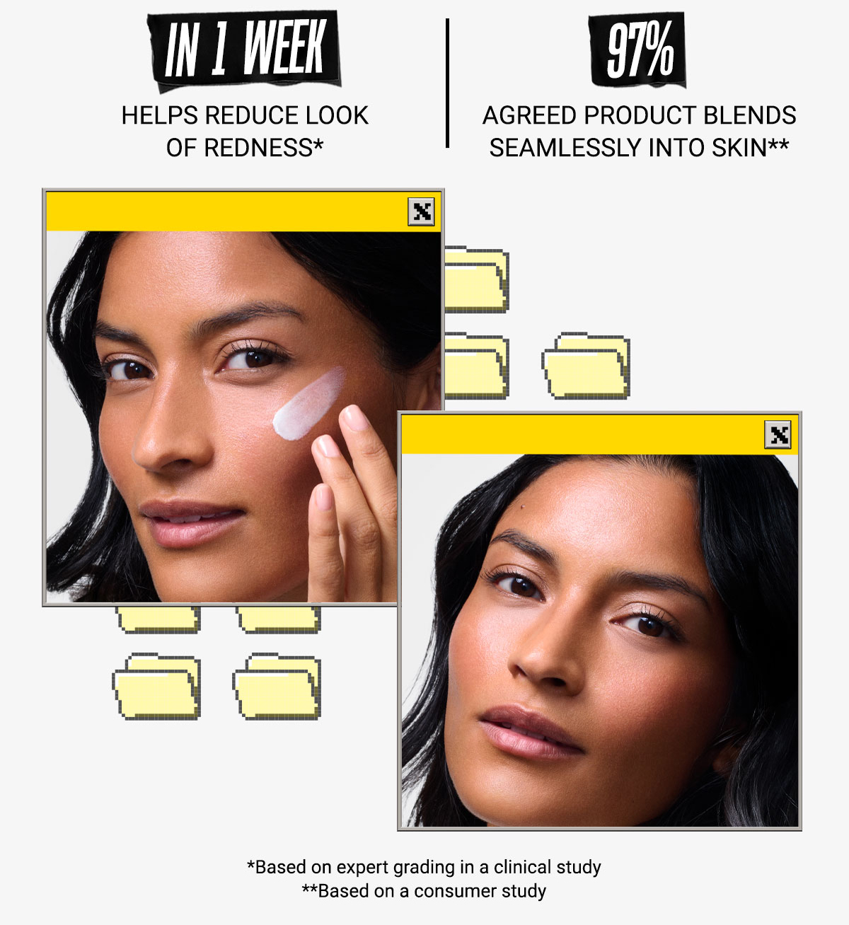 IN 1 WEEK HELPS REDUCE LOOK OF REDNESS