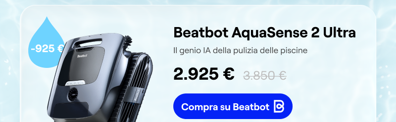 Beatbot Aquasense 2 ultra:Il genio IA della pulizia delle piscine