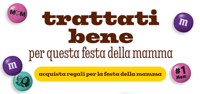 ACQUISTA REGALI PER LA FESTA DELLA MAMMA