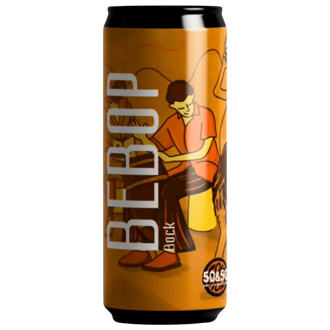 an image of a can of beer with a woman's face on it