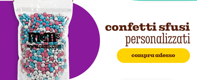 CONFETTI SFUSI PERSONALIZZATI