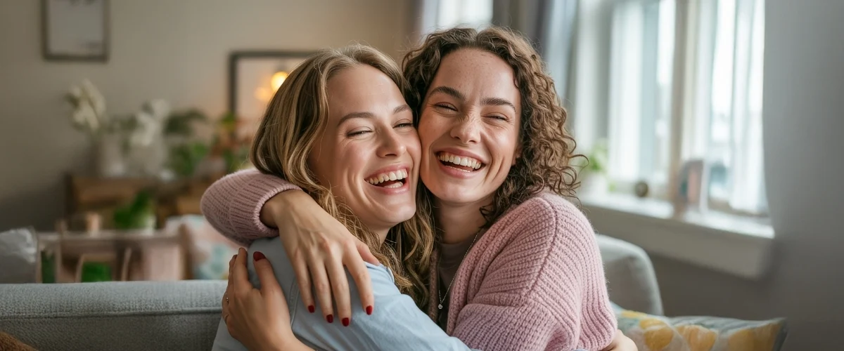 twee-vriendinnen-lachen