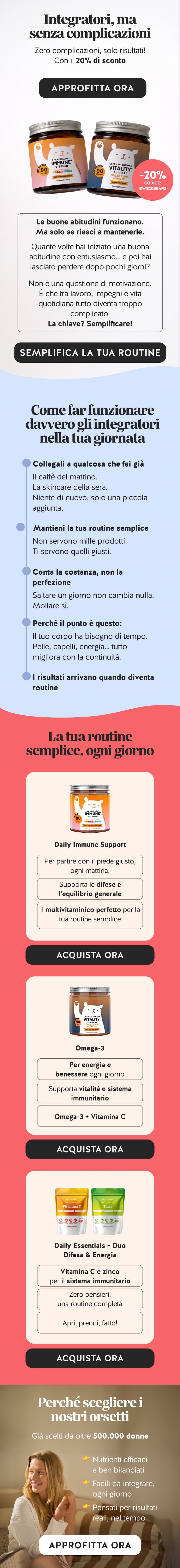 RISPARMIA IL 20% SU TUTTO