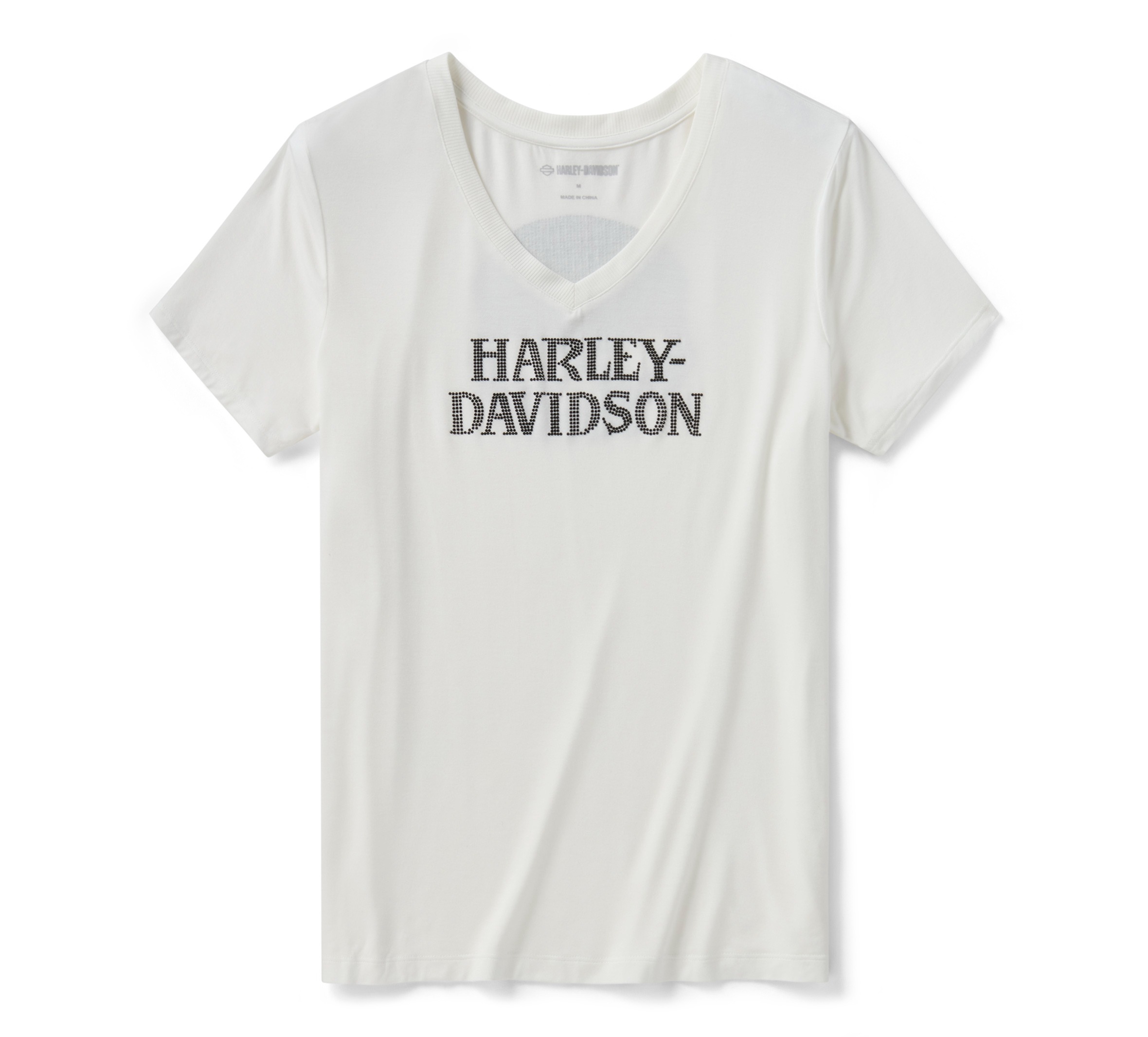 MAGLIA A V WILLIE G&trade; SKULL BLING DA DONNA