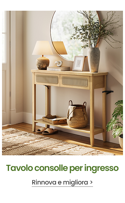 Tavolo consolle per ingresso