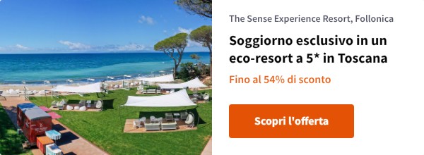Soggiorno esclusivo in un eco-resort a 5* in Toscana
