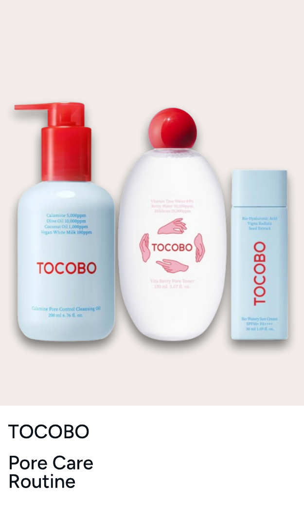Tocobo Pore Care Routine
