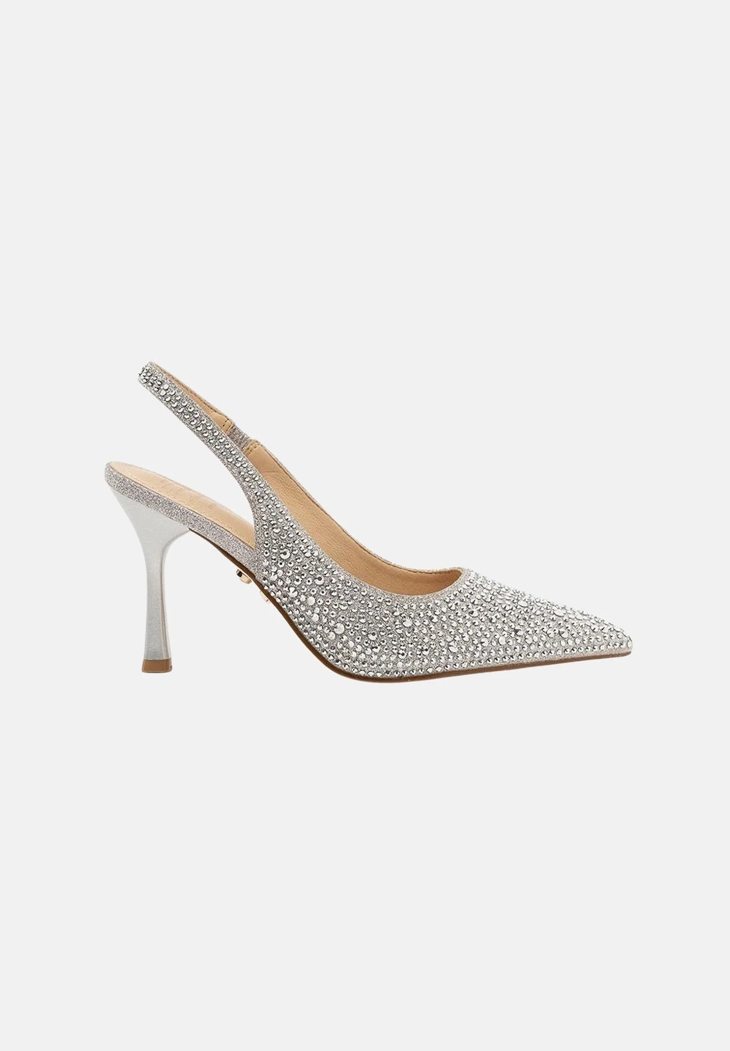 Image of TWENTY FOURHAITCH Slingback Eindhoven argento da donna