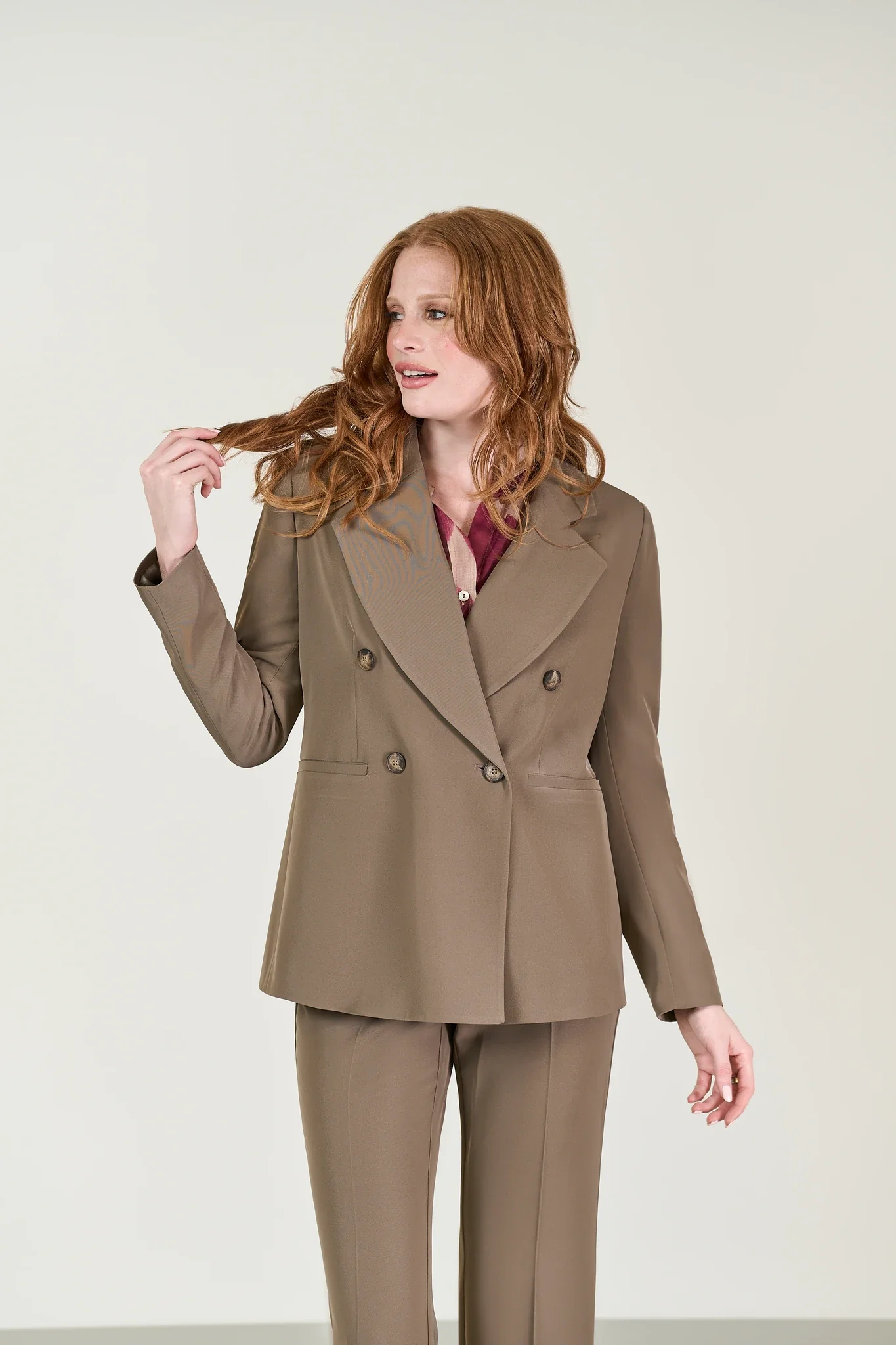 Image of Giacca moro doppiopetto cady