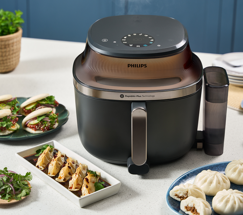 Bespaart 45% ruimte op het aanrecht*​