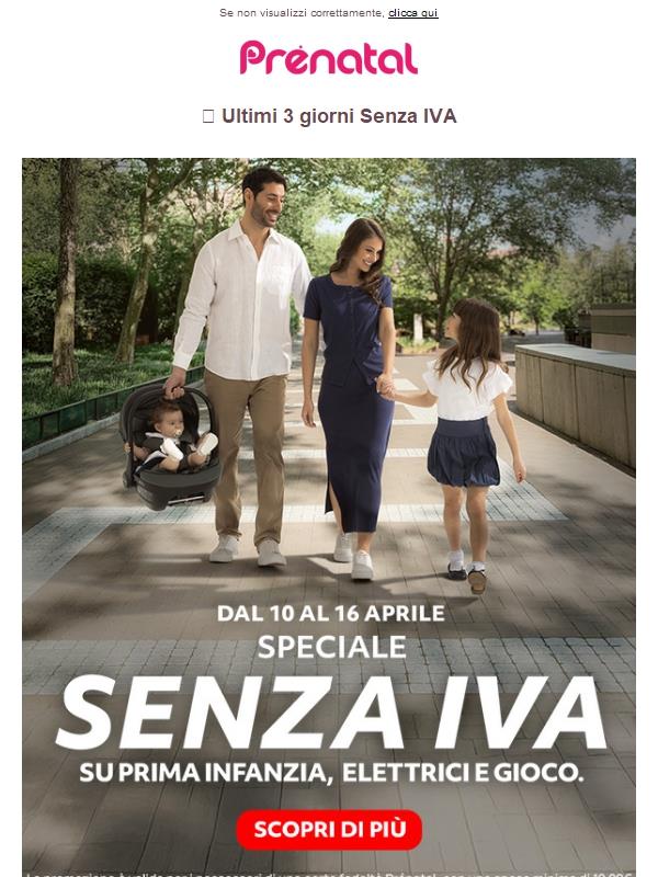 ⚡Ultimi 3 giorni SENZA IVA