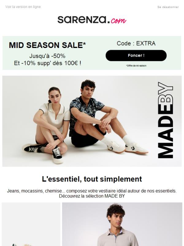 Zoom sur les essentiels du vestiaire signés MADE BY 🤍