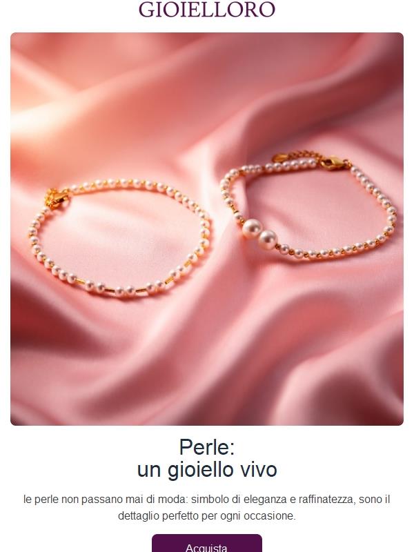 ✨ Perle senza tempo: -10% extra solo per pochi giorni