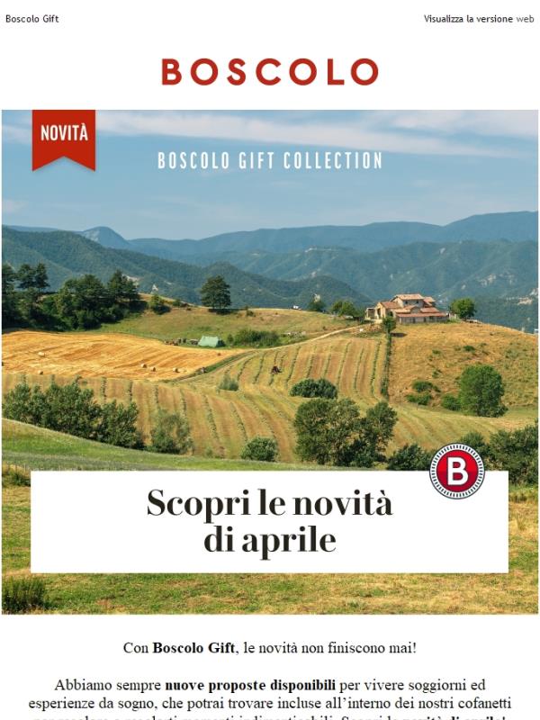 Scopri le novità di aprile