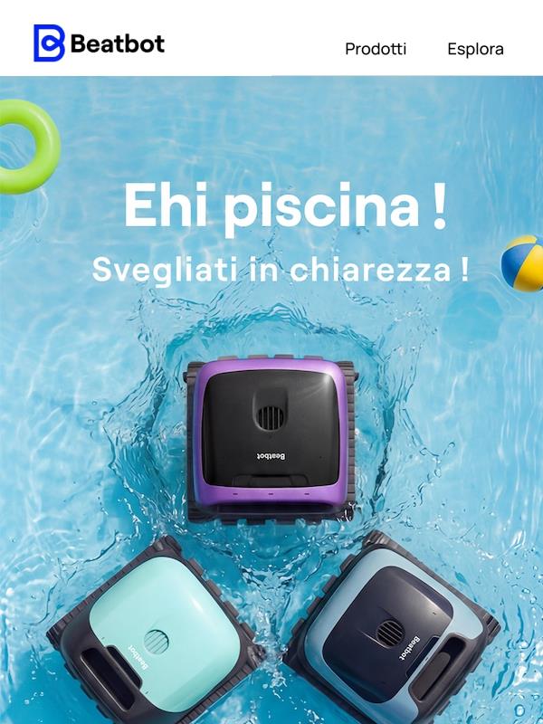 Il nuovo essenziale per la tua piscina
