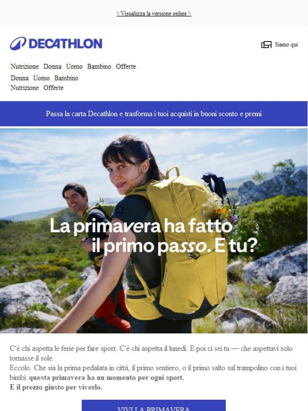 La primavera ha un momento per ogni sport 🤸