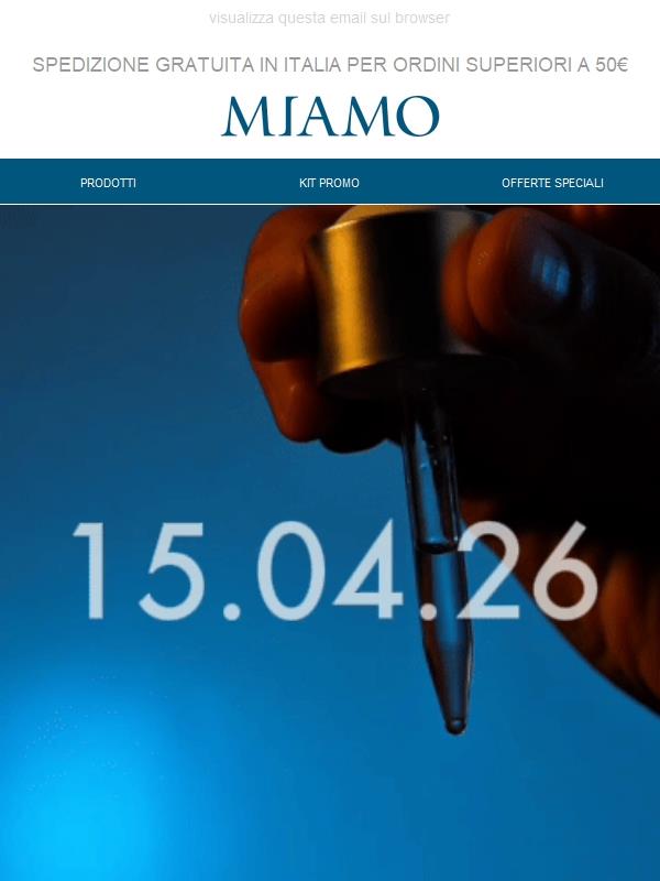 Manca solo -1 giorno 💥 Domani ti sveliamo l'innovazione Miamo!