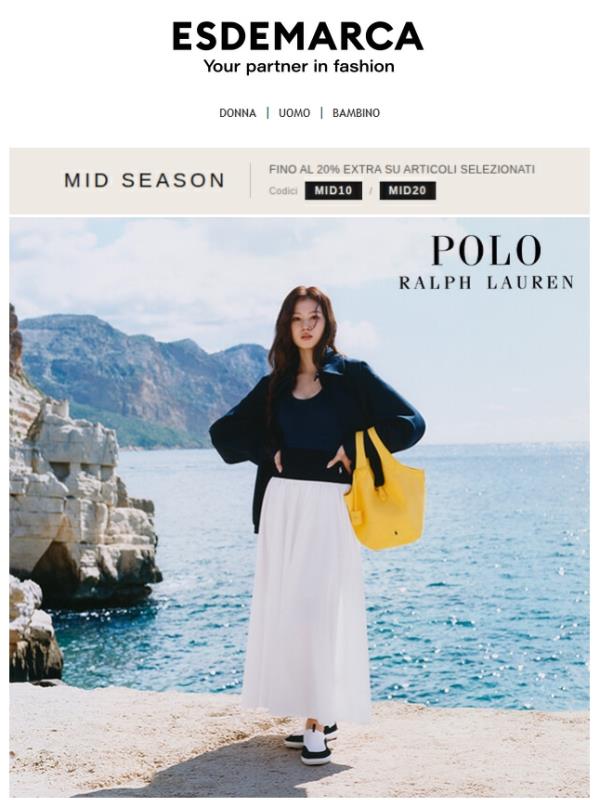 Due modi di interpretare Ralph Lauren