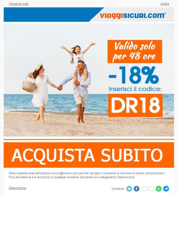 - 18% su tutte le nostre polizze!