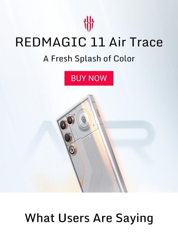 ✨The new REDMAGIC 11 Air Trace is now available — get yours today.