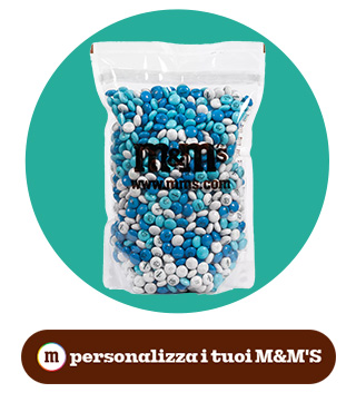 PERSONALIZZA I TUOI M&M'S