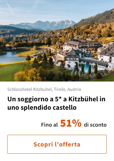 Un soggiorno a 5* a Kitzbühel in uno splendido castello