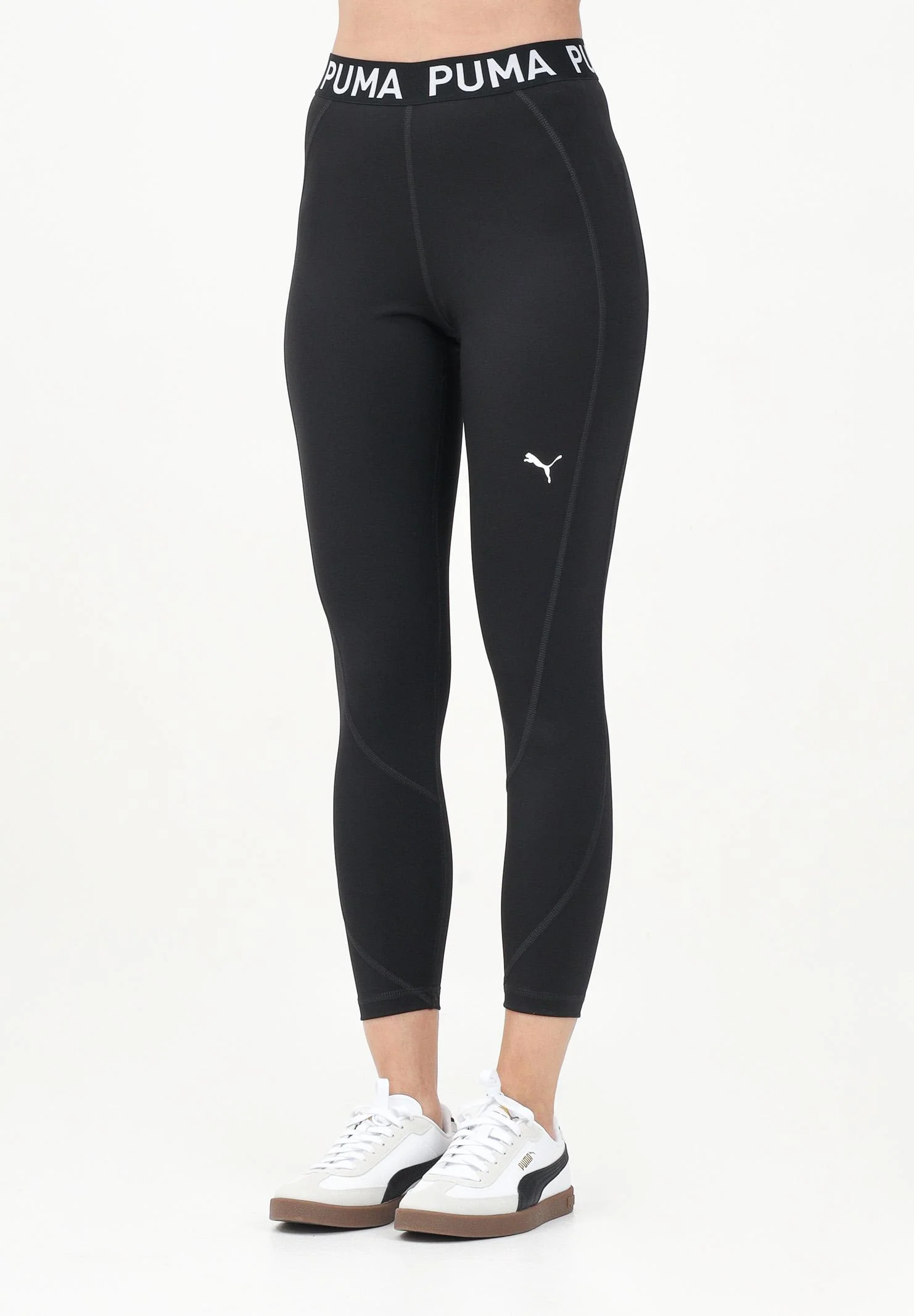 Image of PUMA Leggings PUMA STRONG nero da donna