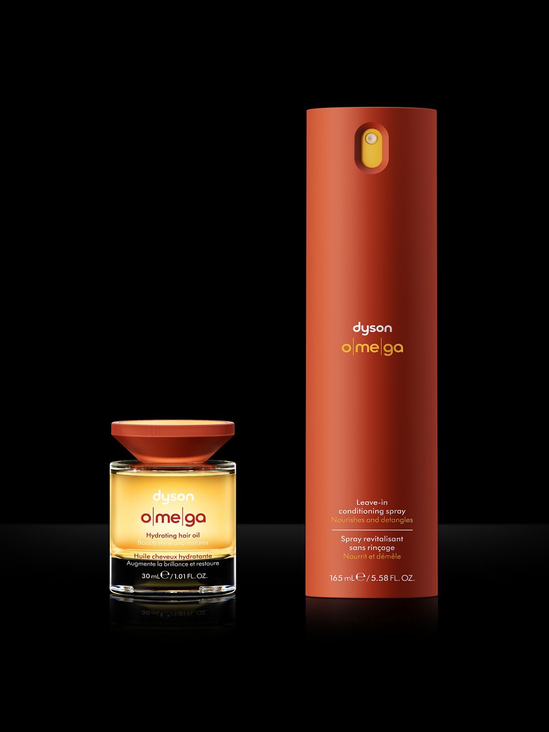 Dyson Omega nourishing range.