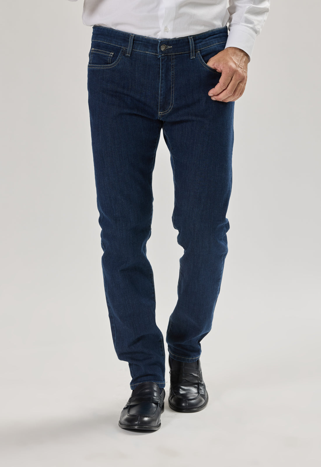 Jeans 5 Tasche - Blu scuro / 46