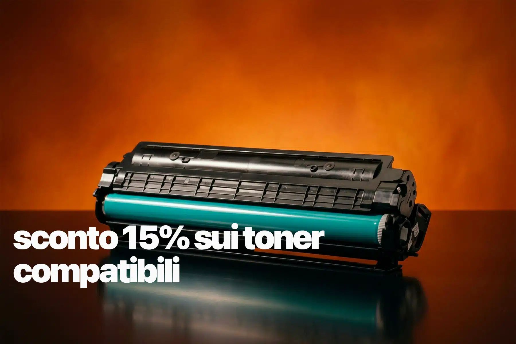 Sconto 15% sui toner compatibili